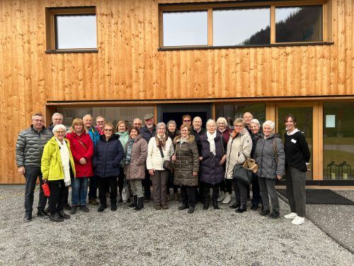 Die Lustenauer Senioren besuchten das neue Barockbaumeistermuseum in Au.  sb Lustenau