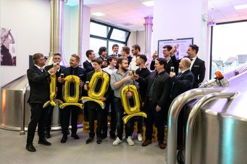 Die Mohrenbrauerei schafft heuer mit dem 1000. Sud und 190.000 Hektoliter Bier ein Rekordjahr.  mohrenbrauerei
