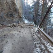 Felssturz in Kärnten: 30 Haushalte nicht erreichbar