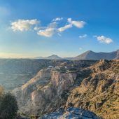 Spektakulärer Blick auf den Canyon