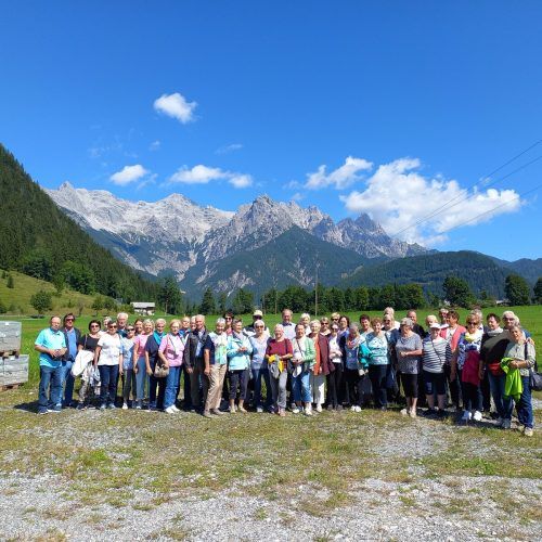 Die Wolfurter Senioren machten eine 5-Tage-Herbstreise nach Zell am See-Kaprun. sb wolfurt