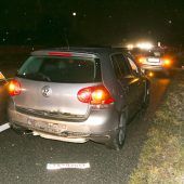 Alkolenker kracht gegen Trennwand