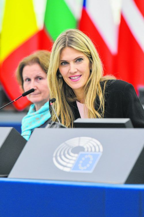 Eva Kaili steht unter Korruptionsverdacht. CREUTZ/EU-Parlament