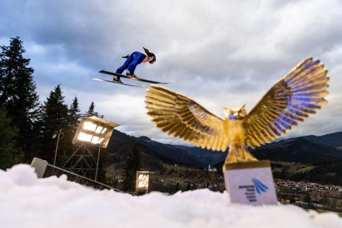 Eva Pinkelnig ist auf dem besten Weg, sich die „Goldene Eule“ als Siegerin der Silvester Tournee zu schnappen. Heute findet in Ljubno (Slo) der dritte von insgesamt vier Bewerben statt. apa
