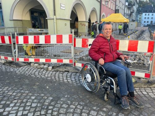 feldkirch Von den Pflastersteinen in der Stadt wird Fritsch ordentlich durchgerüttelt.