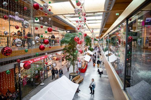Das verlängerte Einkaufswochenende hat auch im Zimbapark das Vorweihnachtsgeschäft befeuert.  m.scherr/Zimbapark