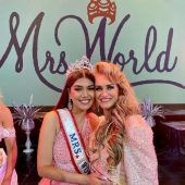 Mrs. World aus Indien