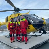Mehr Einsätze für die Flugrettung: Trend zum Skifahren abseits der Pisten. »A4