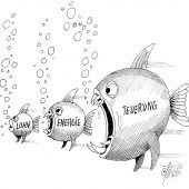 Im Inflationsteich!