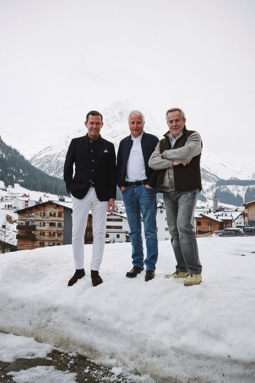 Investoren: Daniel Grieder, Reinhard Wolf und Siegfried Wolf.  FA/kaiser
