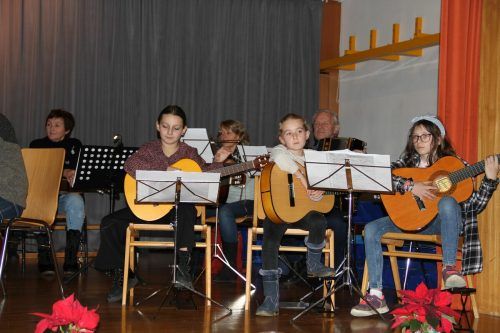 Für besinnliche Stimmung sorgte das Konzert der Musikschule Musikus. 