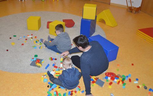 Im Haus „Mutter und Kind“ hat der Vater Zeit, sich mit seiner Situation und der seiner Kinder in Ruhe auseinanderzusetzen. caritas