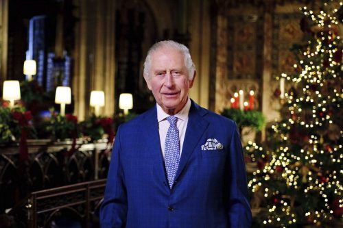 König Charles‘ erste Ansprache aus der St. Georgs-Kapelle in Windsor.  Ap