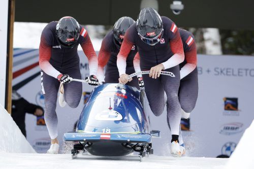 Kristian Huber und Crew holten Bronze bei der Anschub-WM. GEPA