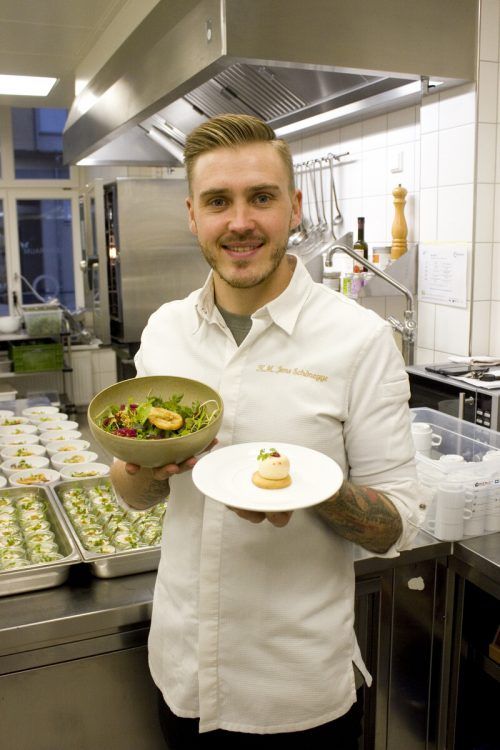 Küchenchef Jens Schönegge präsentierte Slow-Food-Beispiele.