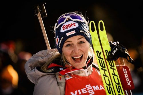 Lisa Hauser war in Le Grand-Bornand nicht zu schlagen. APA