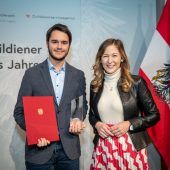 Marcel Simma ist Zivildiener des Jahres