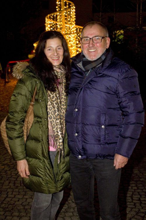 Marion und Georg Flatz genossen die Vorstellung.