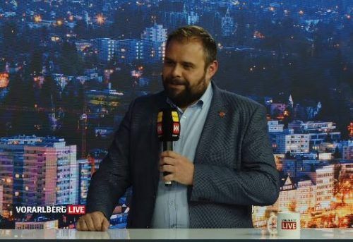 Markus Fäßler war vor der Übergabe des Vizebürgermeisteramtes bei Vorarlberg LIVE zu Gast.
