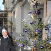 Weihnachtsmarkt mit Blutdruckmessung