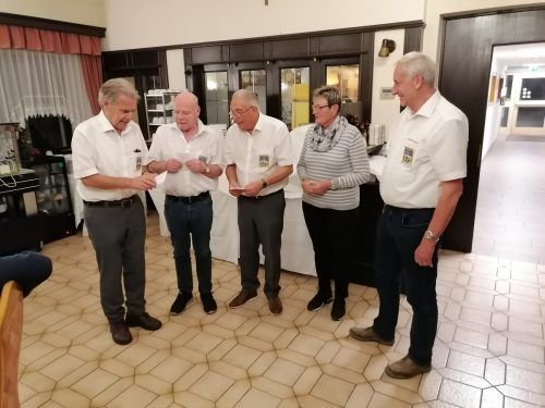 Preisjassen mit anschließender Preisverteilung. zipfelkappen-club sonnenberg