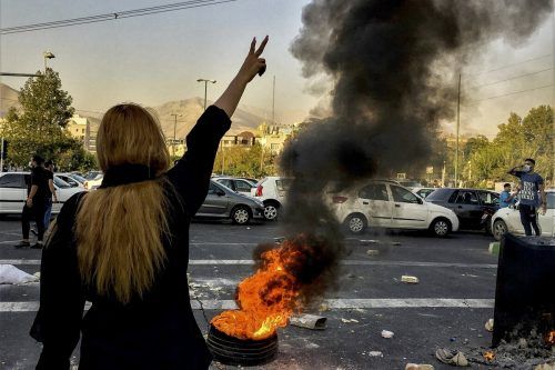 Seit Beginn der Proteste im Iran gab es zahlreiche Tote und Verletzte. AP