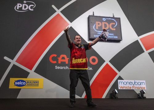 „The Hurricane“, wie Kim Huybrechts genannt wird, lief gegen den amtierenden Weltmeister zur Hochform auf. ap/gepa