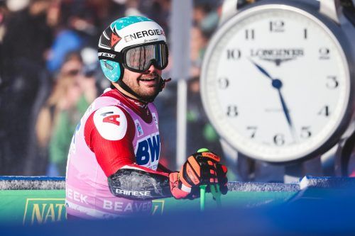 Vincent Kriechmayr kam bei den ersten Speedrennen in Übersee deutlich verspätet ins Ziel. gepa
