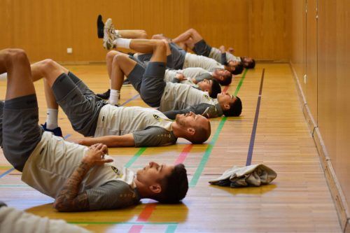Altachs Spieler begannen mit den Leistungstests im Olympiazentrum. VN