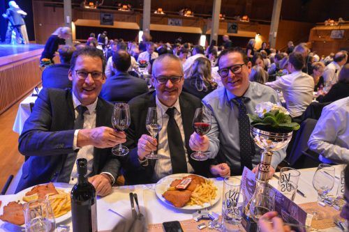 Andreas Vogel, Elmar Mathis und Johannes Rossmanit (v.l.). bvs (7)