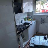 Küchenbrand: Familie flüchtete aus Wohnung