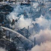 Großbrand in Seoul: Hunderte evakuiert