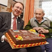 Ältester Mann Österreichs feierte seinen 109. Geburtstag