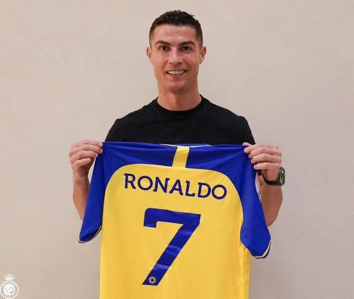 Cristiano Ronaldo spielt nunmehr für den saudischen Klub Al Nasr.