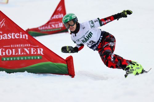 Daniela Ulbing siegte zum dritten Mal in Bad Gastein. Es war ihr fünfter Weltcupsieg. gepa