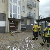 Aschenbecher in Papierkorb ausgeleert: Brandausbruch