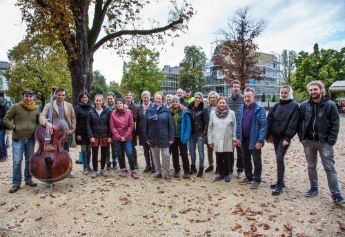 Das Projekt „Klingende Stadt“ geht am Wochenende in Hohenems über die Bühne und gipfelt in einem Auftritt am Kirchplatz. Stadt Hohenems