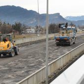 Alte Rheinbrücke wird abgetragen