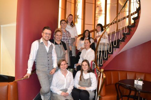 Das Team des Café Dörflinger. BI