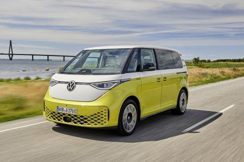 Den VW ID. Buzz soll es zukünftig auch in einer Sportversion mit 340 PS geben. werk