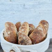 Wurzelig im Brotkorb