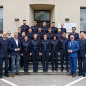 Bereit für den Polizeidienst