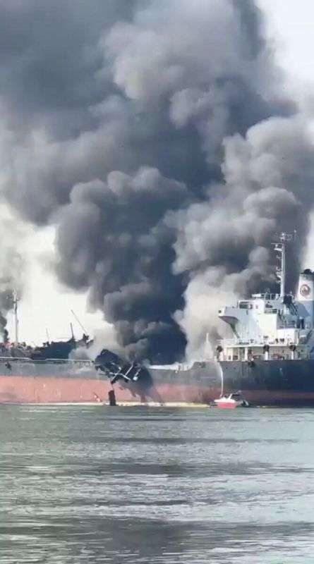 Die gewaltige Explosion war kilometerweit zu hören.  reuters