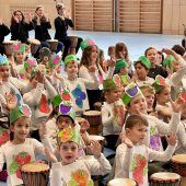 Hohenemser Volksschüler lernen musikalisch den Wald kennen