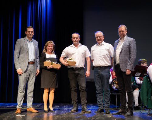 Die Marktgemeinde Hörbranz vergab beim Neujahrsempfang den Umweltpreis.