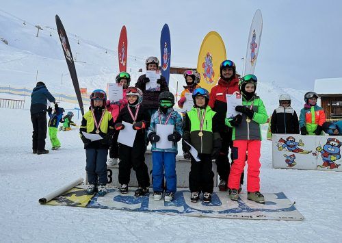 Die Schulskimeister 2023 wurden im Rahmen der Skiwoche gekürt. sco