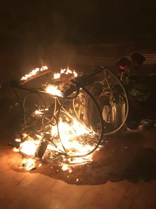Ein Adventkranz dürfte den Stubentisch entzündet haben.  Kapo St. Gallen