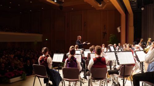 Erfolg beim Gemeinschaftskonzert.  Bürgermusikverein Nenzing
