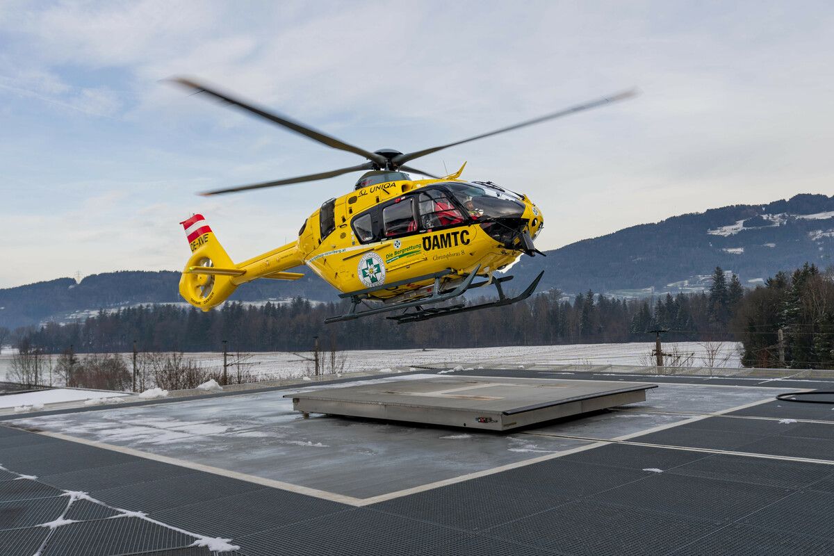 Im Durchschnitt flog der in Vorarlberg stationierte Christophorus 8 mindestens zweimal täglich. VN/sTIPLOVSEK