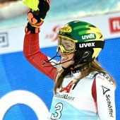 Katharina Liens­berger gelingt bestes Slalomergebnis. »C1